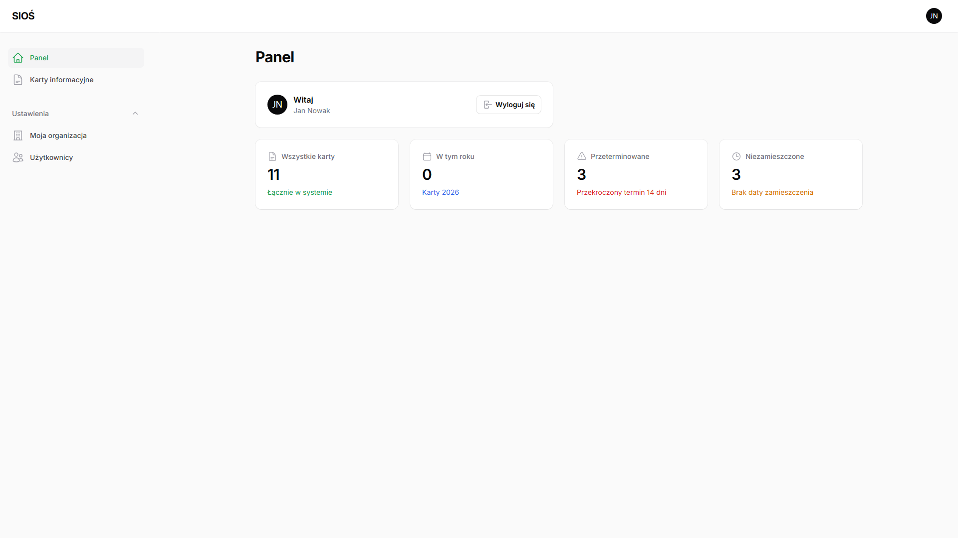 Dashboard